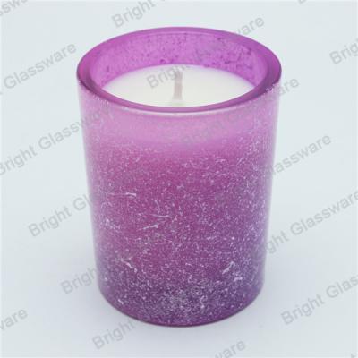 China Nice romantic color candle holder, candle container sale in USA & Australia for sale