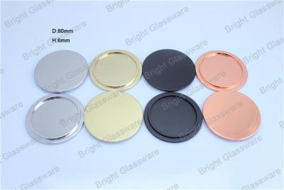 China Latest Design Plastic lid for candle jars, rose gold lid wholesale for sale