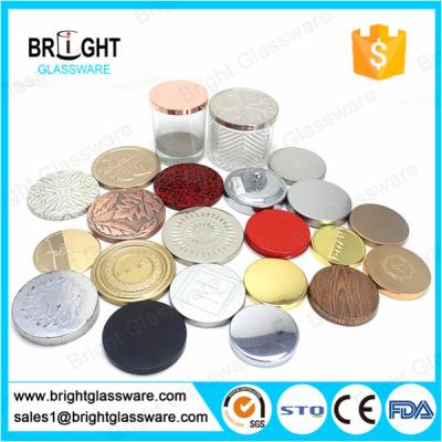 China hot sale metal candle lids with customized logo for candle jar for sale