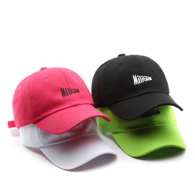 China New JOINT Gorras Baseball Cap Summer Sports Dad Hat Cap Letter Embroidery Women Men Brand Baseball Cap for sale