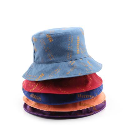 China Custom Summer COMMON Printed Logo Bucket Hat Allover Sublimation Printing Blank for sale