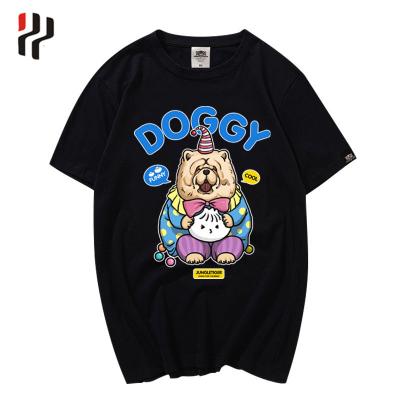 China Anti-pilling cheap price high quality round neck 100% custom made cotton silk screen printing men's T-shirt for sale