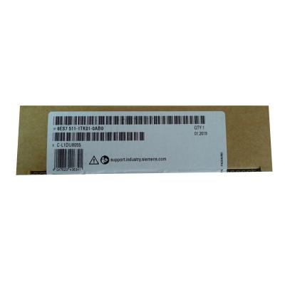 China New original 6ES7511-1TK01-0AB0 6es5111tk010ab SIMATIC S7-1500 cpu stock in warehouse 6ES7511-1TK01-0AB0 for sale