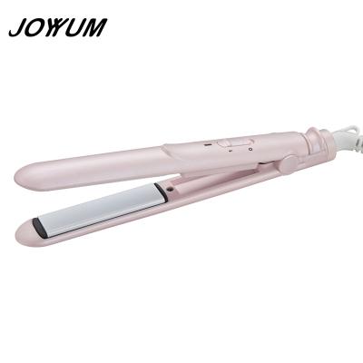 China Hotel 2 in 1 Fast Hair Curling Iron Small Hair Straightener for sale