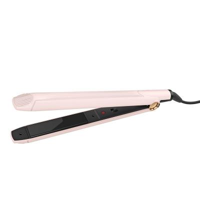 China Hotel TAIYUN Ceramic Coating Flat Rose Wide Hair Straightener and Hair Crimper for sale