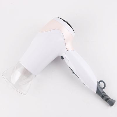 China Travel Foldable Hot White Foldable Full Head Hotel Quality Ionic Hair Dryer for sale