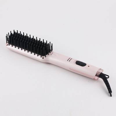 China Hotel hair straightener brush comb electric professional hair straightener the brush that straightens hair for sale