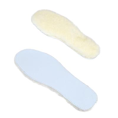 China Absorbs and disperses moisture Genuine Fuzzy Sheepskin Insole for Boots for sale