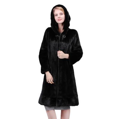 China Breathable Cheaper Plus Size Women Fur Coats For Winter With High Quality for sale