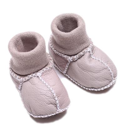 China Baby Autumn Winter Boots Wholesale Australian Waterproof Sheepskin For Boys Girls for sale