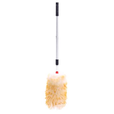 China Luxury Long Size Stainless Steel Lambswool Duster for sale