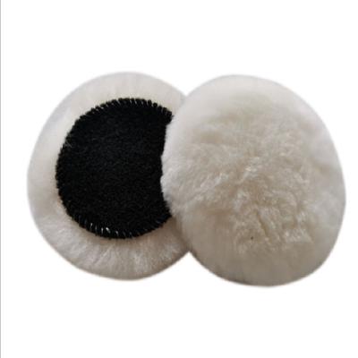 China For Polishing Wool Glass Wholesale Single Side Polishing Pads Polish Type Sheepskin Polish Car Protection for sale