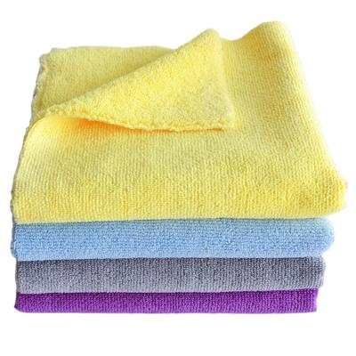 China Long and Short Stacks Microfiber Towel Wash Station Microfiber Cleaning Cloth Custom Label Towel QUICK DRY for sale