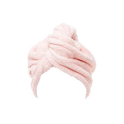 China Factory Wholesale Coral Fleece Hair Towel QUICK DRY Custom Hair Towel Dry Hair Towel for sale