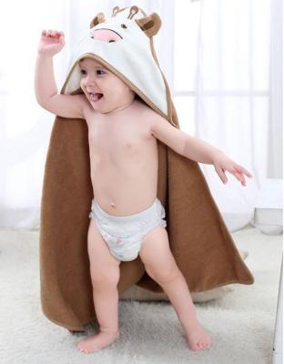 China Amazon Best Selling QUICK DRY Baby Hypoallergenic Bamboo Hooded Bath Towel for sale