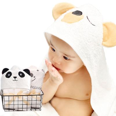 China High Quality Bamboo Towels Bath Washcloth Fiber Baby Hooded Bath Towel Safe For Baby Kids for sale