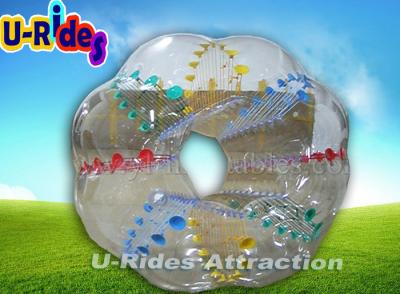 China Erwachsener, Kindmenschlicher aufblasbarer Zorb-Ball transparent mit 12 Monaten Garantie- zu verkaufen