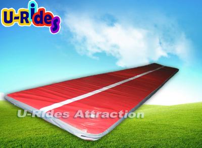 China 10M Long Flat Gymnastics Air Track Jumping Tumbling Track Trampoline For Kids for sale