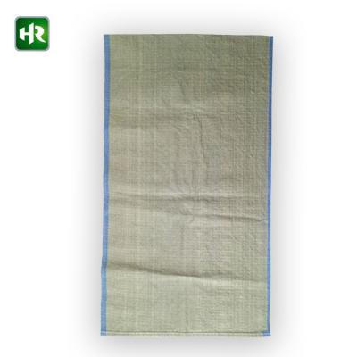 China Recyclable High Quality PP Woven Bags For Packing Sawdust 100% Recycle PP Sack Building Green Waste Bags for sale