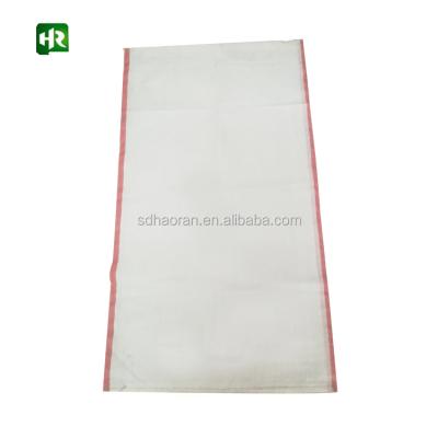 China Recyclable White PP Grain Corn Wheat Rice Seeds (55x100cm) Packaging Woven Bag for sale