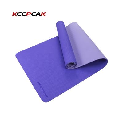 China OEM Recyclable Eco-friendly Band Yoga Mat Waterproof / Eco-friendly / Non-slip Keepeak Exercise for sale