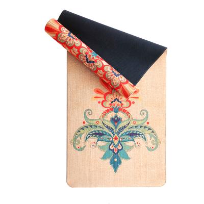 China Eco-Friendly Original Hemp Jute Yoga Mat Eco-Friendly Waterproof/Eco-Friendly/Non-Slip Mat from Keepeak for sale