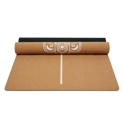 China Waterproof Envelope Logo Time Packing Paper Color Toxic Cork Yoga Mat Box Rubber Yoga Mat Natural Bag Cotton Customized Printing Feature for sale