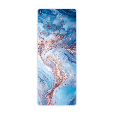 China Keepeak 5mm galaxy suede fabric waterproof/eco-friendly/non-slip yoga mat with competitive price for sale