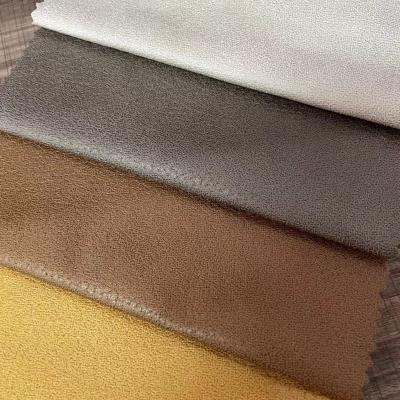 China China Flame Retardant Hot Selling Cheap Polyester Microfiber Suede Dubai Sofa Fabric for sale