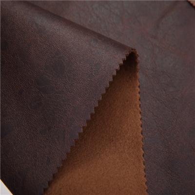 China Flame retardant smooth and soft polyester customized flocking suede fabric for sale