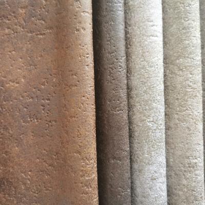 China Abrasion-Resistant 100% Imitation PU Faux Microfiber Fabric Leather for sale