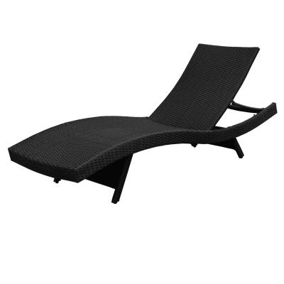 China Wicker Rattan Chaise Lounge Chair Outdoor Furniture Outdoor Garden Furniture for sale