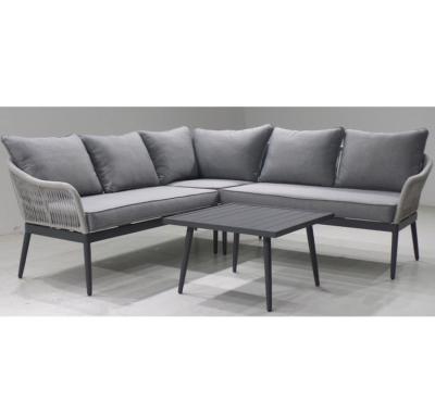 China Modern New Design Modern Garden Sets For Patio Sofa Patio Furniture Aluminum Powder Coating Sofa for sale