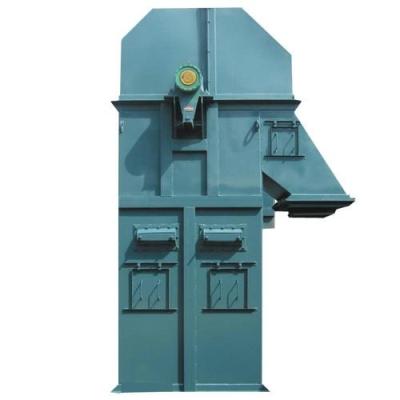 China Large Capacity Hopper Bucket Elevator Heat Resistant Type New Chain Bucket Elevator For Sand Clay for sale