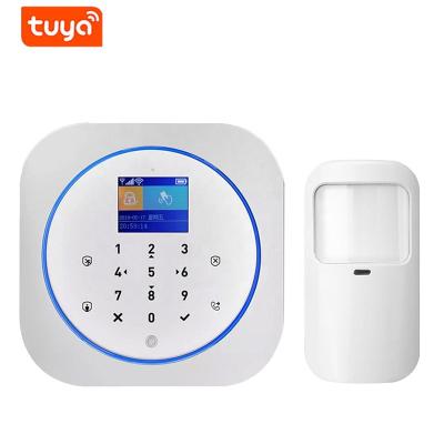 China New Arrival 3G Tuya Smart Life APP Control Wireless WiFi GSM Security Home Alarm System Kit for sale