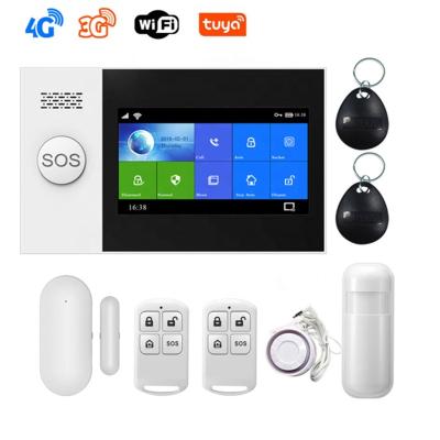 China Factory Direct 3G Touch Screen Smart Home Intruder Alarm System Kit with Programmed Arm Disarm Function for sale