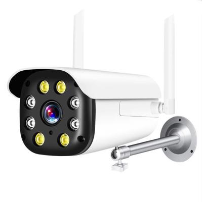 China Built-in CCTV Outdoor Wireless Camera Video Surveillance IP Security Camera 1080P WiFi Siren Night Vision for sale