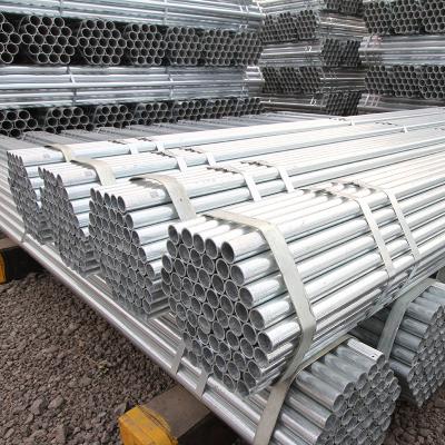 China Hot Dip Gas Pipe OEM Factory Transmission Line GB Q235B Galvanized Steel Round Pipe for sale