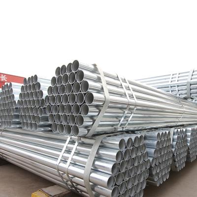 China Main Gas Pipe Factory Structure Building Cavity Section Erw ASTM A36 Galvanized Round Steel Pipe for sale