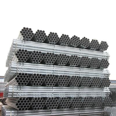 China Wholesale Price Astm High Quality Hot Rolled Structural Pipe A53 Erw Galvanized Steel Round Pipe for sale