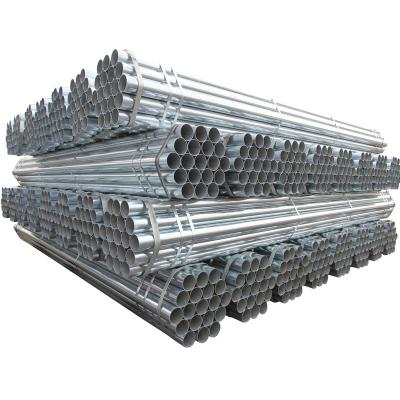 China Other High Quality GI Pipe Pre Galvanized Steel Pipe Hot Dip Galvanized Round Steel Pipe Size for sale