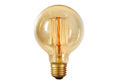 Chine Les ampoules d'Edison de cru nostalgique rond avec des filaments ont exposé la longueur de 120mm à vendre