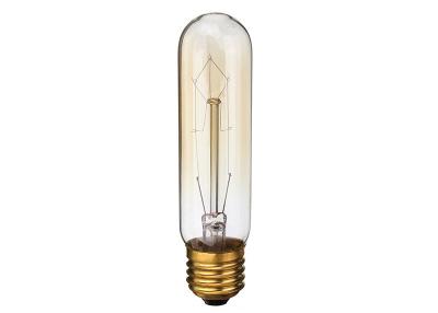 China T10 Tubular Vintage Edison Light Bulbs 25w E26 Base Incandescent For Karaoke for sale