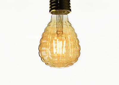 China Gold Clear Glass Clear Edison Bulbs , ST64 Tungsten High Lumen Edison Bulbs for sale