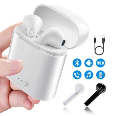 China Lower price wireless auriculares earbuds factory earphone earbuds i7s wireless tws for iphone for android for sale