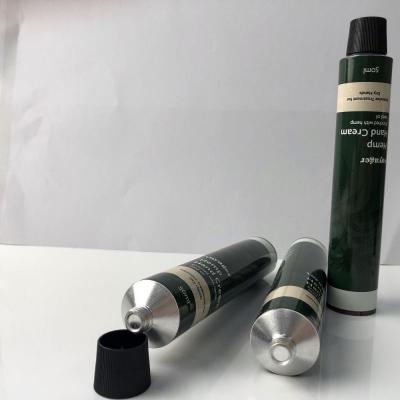 China OEM ODM Factory Recyclable And Eco Friendly Custom Eye Aluminum Packaging Tubes Supplier For 100Ml Winter Hand Cream Aluminum Tube Shiny for sale