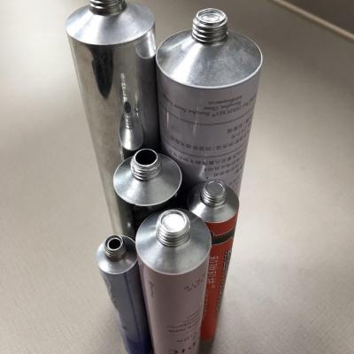 China Wholesale Recyclable and Eco-Friendly Ointment Printing Metal for Cosmetic Aluminum Collapsible Tube Custom Aluminum Hair Dye Lotion Packaging Empty Tubes for sale