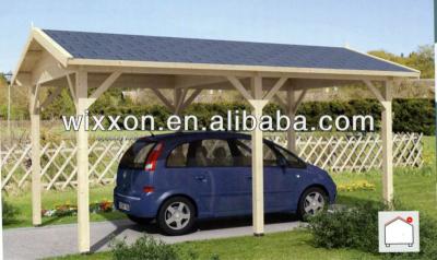 China Cheap Wooden Warehouse Garage for sale