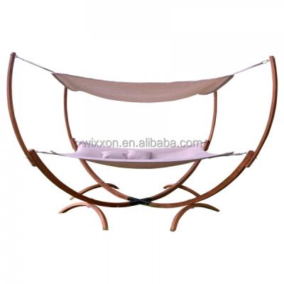 China Stand&Sun Outdoor Hammock Furniture Canopy Square Hammock for sale