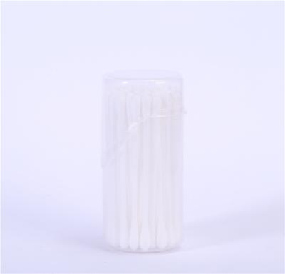 China Plastic Clean Disposable Ear Stick 100% Pure Cotton Cotton Buds Packed In PP Box for sale